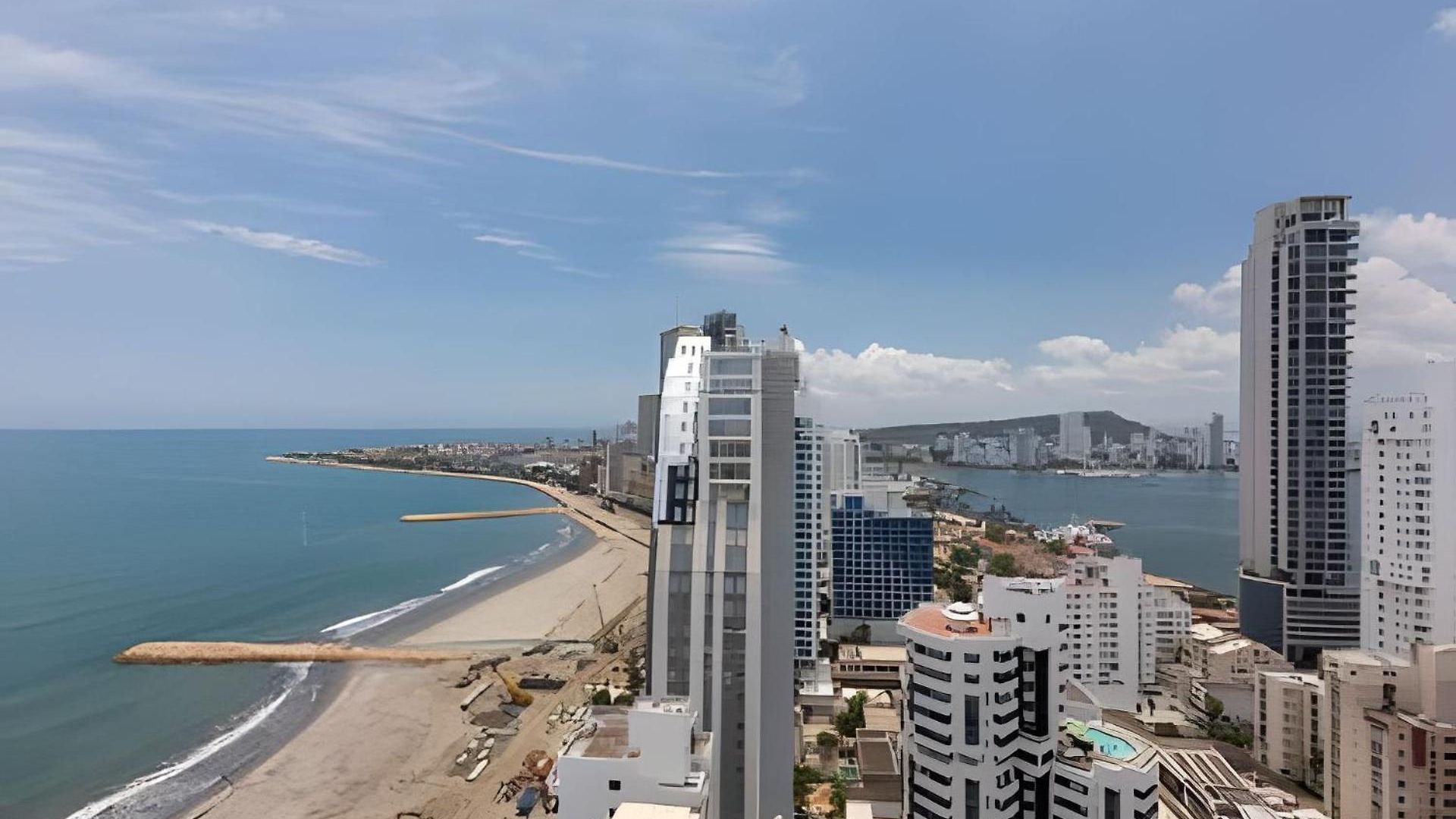 Awesome Sea View And Historic Center “morros City” Cartagena
